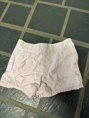 Janie and Jack Light Pink Athletic Pull-On Shorts